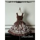 Alice Girl Bear Chocolate Salopette and JSK(1st Pre-Order/Full Payment Without Shipping)